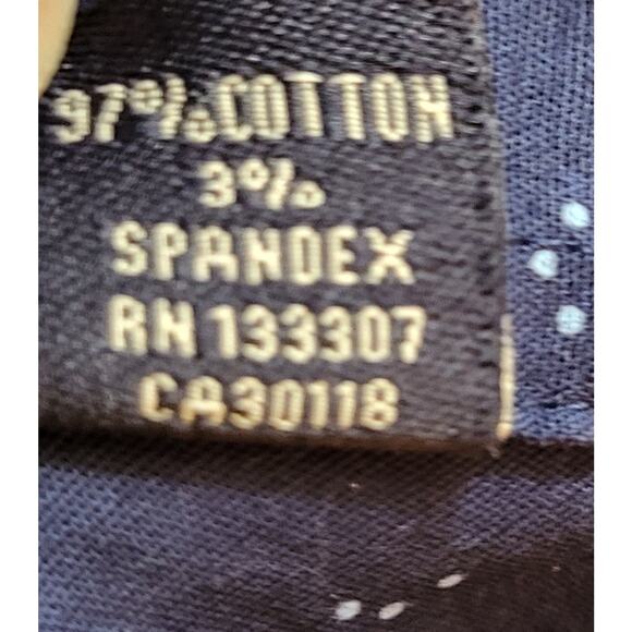 Mens Ben Sherman Tailored Dress Shirt 15-15 1/2 32 33 Slim Blue Button Up Cotton - Picture 8 of 11